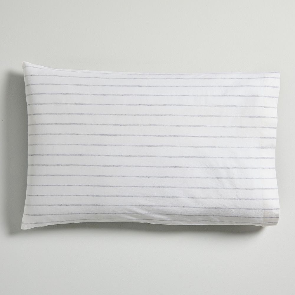 NWT West Elm Washed Cotton Percale Pillowcases (2 Sets of 2)